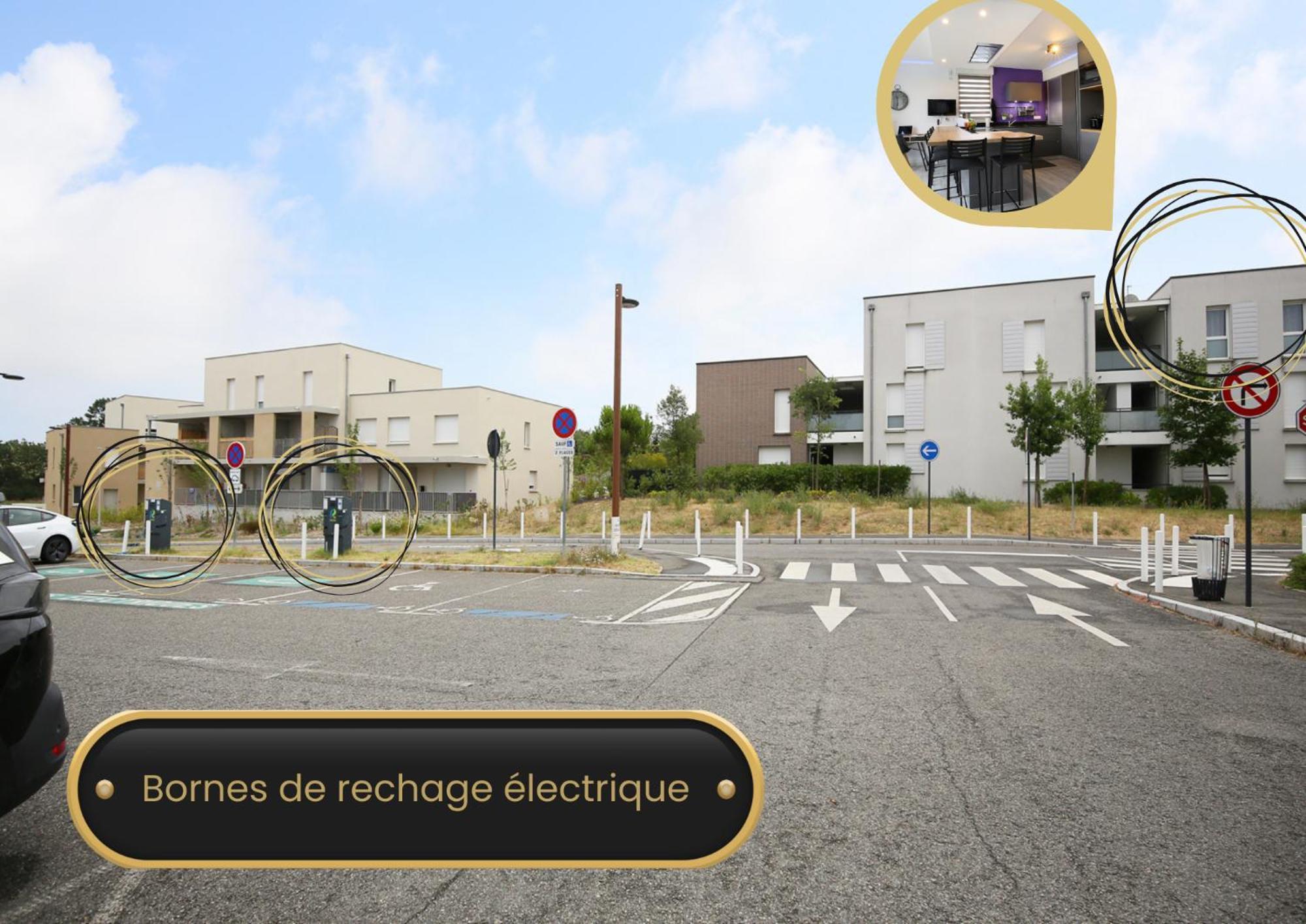 Quietude - Clim - Parking - Fibre Apartment *