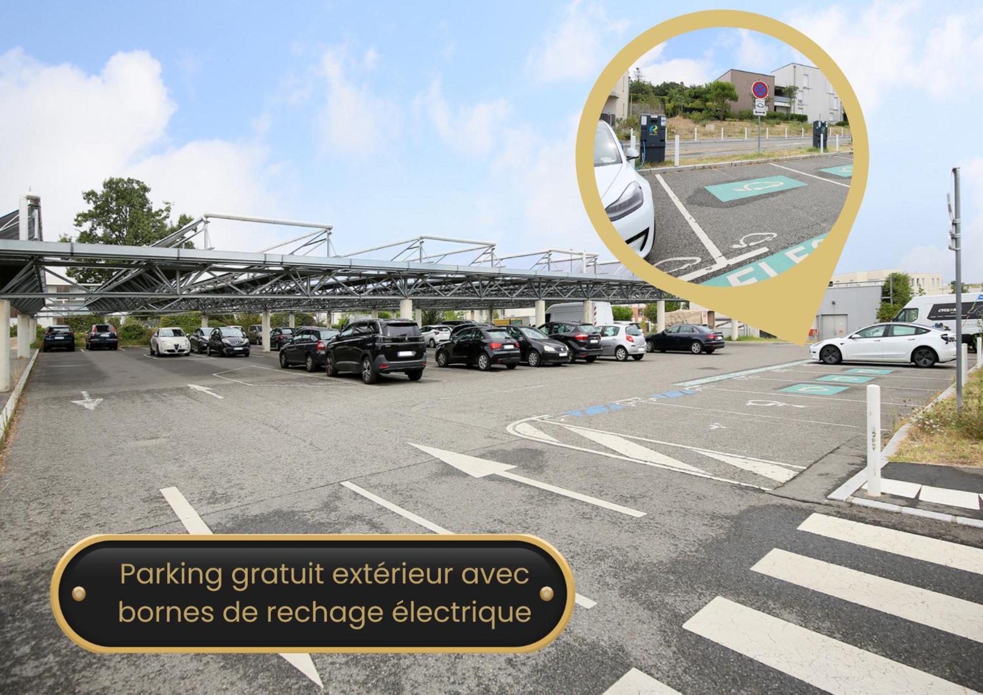 Quietude - Clim - Parking - Fibre Apartment *